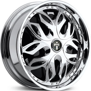 28 Dub Muse Spinner Chrome FWD