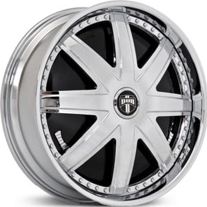 24x9 Dub Stud Spinner Chrome RWD