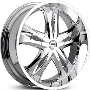 24 x 10 Dub Swagger Chrome RWD