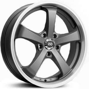 20" x 8.5" Enkei Falcon Matte Gunmetal/Matte Lip RWD