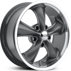 20x8.5 Foose Legend 5 F103 Gray / Machined Lip HPO