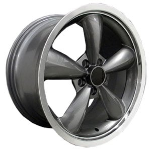 20x8.5 Ford Bullitt FR08 Gunmetal Deep Machined Lip MID