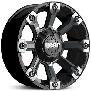 20x9 Gear Alloy Backcountry 719MB Carbon Machined/Carbon Black Accents RWD