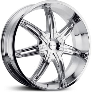 22X9.5 KMC Surge Chrome RWD