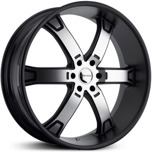 26X10 KMC Brodie Matte Black/Machined RWD