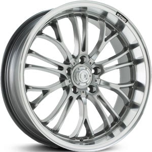 18x8 Konig Crosshairs Opal/Machined Lip RWD
