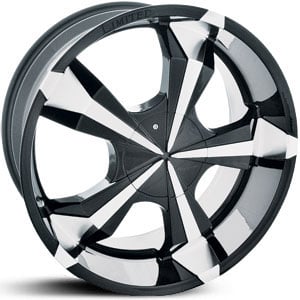 20x8.5 Limited 321 Black / Machined Lip HPO