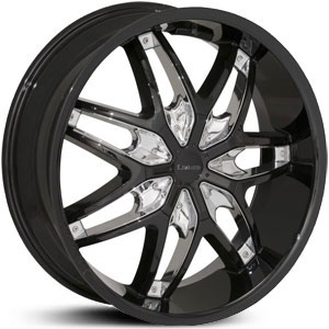 24x9 Limited 506 Black / Chrome Insert MID
