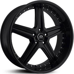20x8.5 Lorenzo 019 Gloss Black RWD