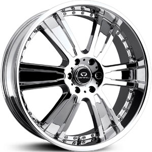 24x9.5 Lorenzo 020 Chrome FWD