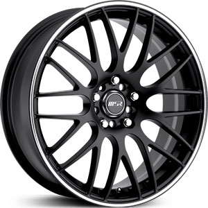 MSR 045 Black/Silver Stripe