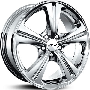 16x7 MSR 046 Chrome RWD