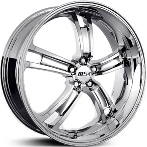 20x7.5 MSR 087 Chrome RWD