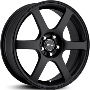 17x7.5 MSR 090 Black FWD