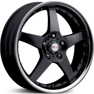17x7.5 MSR 138 Black RWD