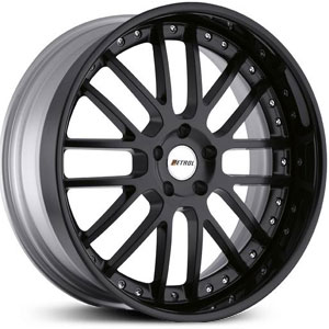 20x9 Petrol Seville Matte Black/Gloss Lip HPO