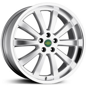 22x9.5 Redbourne Duke Hyper Silver with Mirror Cut Lip MID