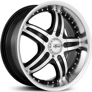 18x7.5 Effen L Diablo Machined Black HPO