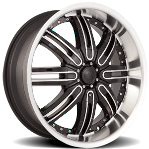 26x10 Starr Risk Machined Black MID