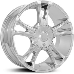 22x8.5 Effen Shooter Chrome RWD