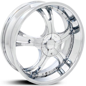 18x8.5 Starr Vision Chrome RWD