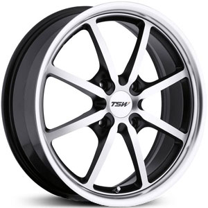 15x6.5 TSW Sepang 4 Brushed Machine Face and Lip FWD