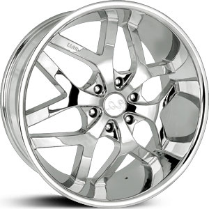 20x8.5 U2 050B Chrome RWD