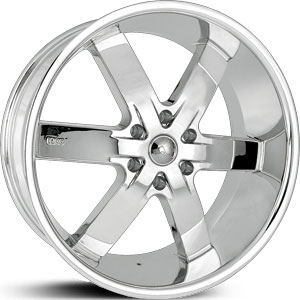 28x10 U2 055S-B Chrome RWD