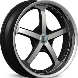 20x8.5 Velocity Wheels 870 Machined RWD