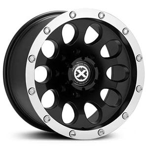 15x10 ATX Series Slot 186 Satin Black Machined REV