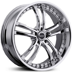 22x9 Boss 337 Chrome HPO
