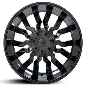 22x8.5 Cabo 118 Black HPO