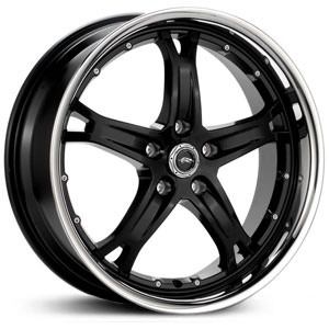 20x10 Dale Earnhardt Jr Killer Gloss Black Machined Lip MID