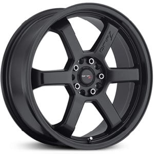 17x7.5 Drifz 303B Hole Shot Satin Black HPO