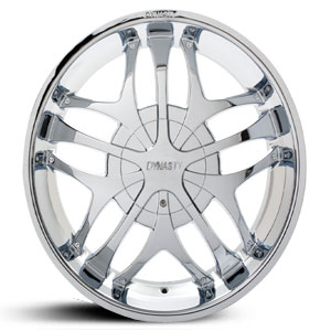 22x9.5 Dynasty 421 Chrome RWD
