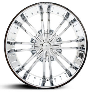 20x8.5 Dynasty 810 Chrome HPO