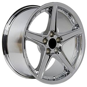 Fits Ford Mustang Saleen FR06 Chrome w/ Rivets