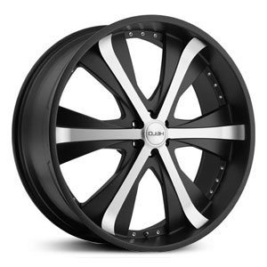 22x9.5 Helo 869 Satin Black Machined RWD