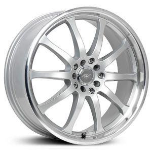 15x6.5 ICW Bonzai 211MS Titanium Silver Machined Lip HPO