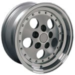 Jeep Wrangler (JP04) Machined Face Silver
