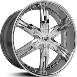 24x9.5 Lexani LX30 Chrome HPO