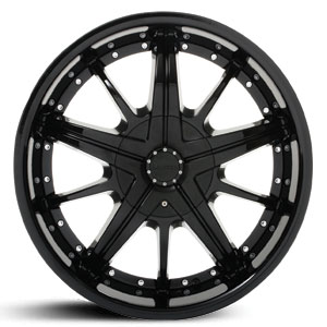 22x8.5 097 Limited Formula 5 Black HPO