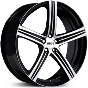 20x7.5 MSR 052 Super Finish Black HPO