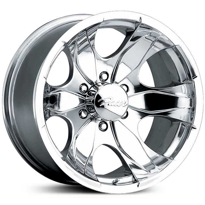 17x8 Pacer 187P Warrior Polished RWD