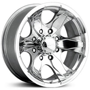 17x8 Pacer 187P Warrior Polished MID
