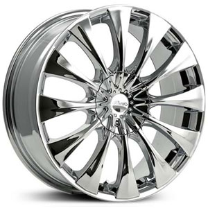 15x7 Pacer 776C Silhouette Chrome HPO