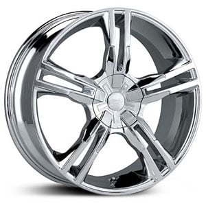 20x9 Platinum Saber Chrome HPO