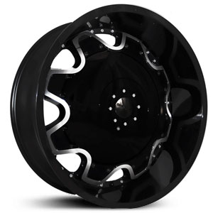 20x7.5 RockStarr Winger Black RWD