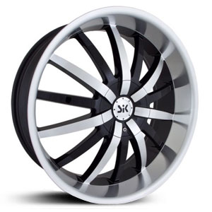 24x9 SIK 001 Black and Machined MID