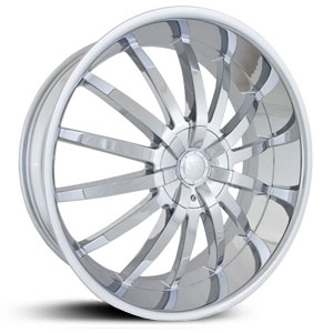 22x8.5 SIK 001 Chrome HPO